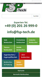 Mobile Screenshot of fsp-tech.de